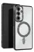 Newface Samsung Galaxy S25 Edge Joke Simli Magneticsafe Kılıf - Siyah