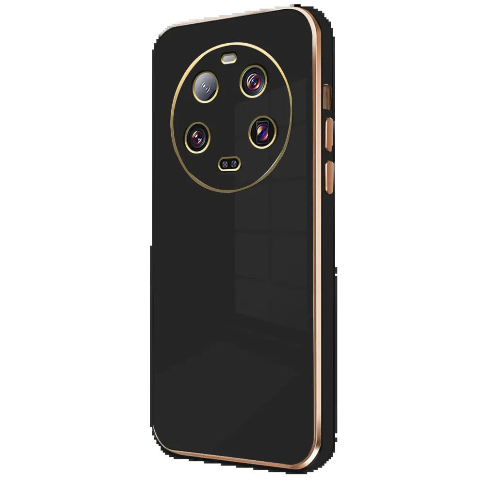 Newface Xiaomi Mi 14 Ultra Kılıf Volet Silikon - Siyah