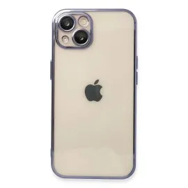 Newface Iphone 13 Kılıf Razer Lensli Silikon - Mor