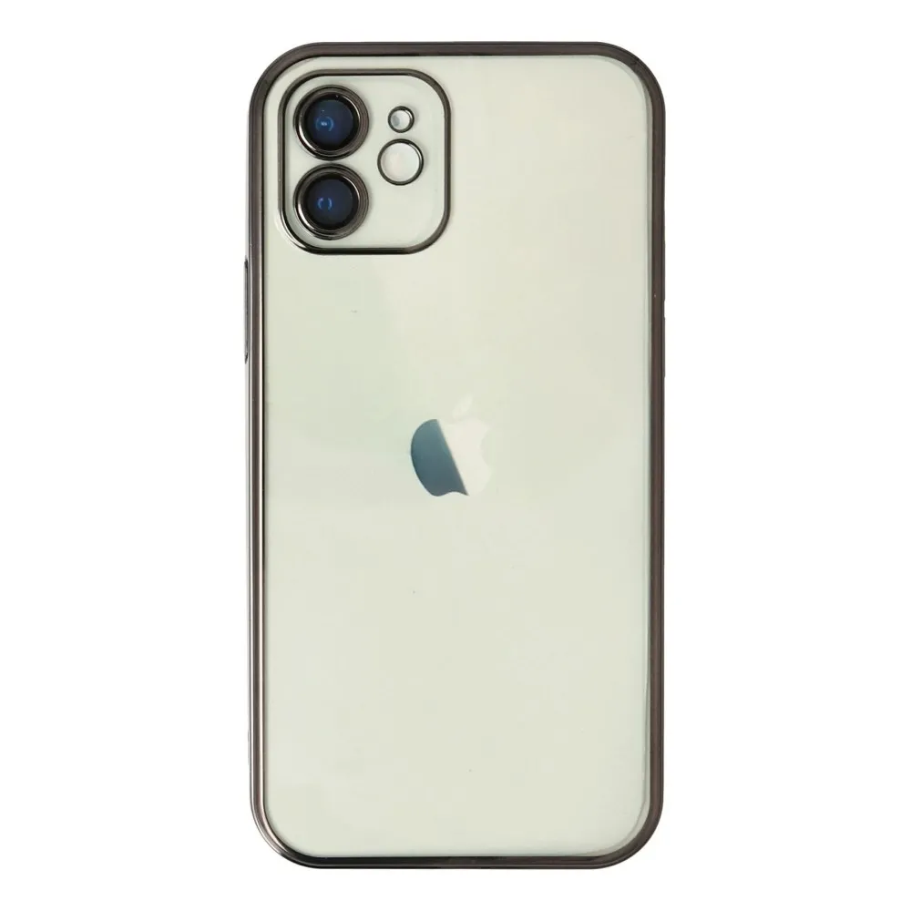 Newface Iphone 11 Kılıf Razer Lensli Silikon - Siyah