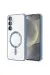 Newface Samsung Galaxy S24 Plus Kılıf Kross Magneticsafe Kapak - Sierra Blue