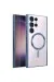 Newface Samsung Galaxy S24 Ultra Kılıf Kross Magneticsafe Kapak - Sierra Blue