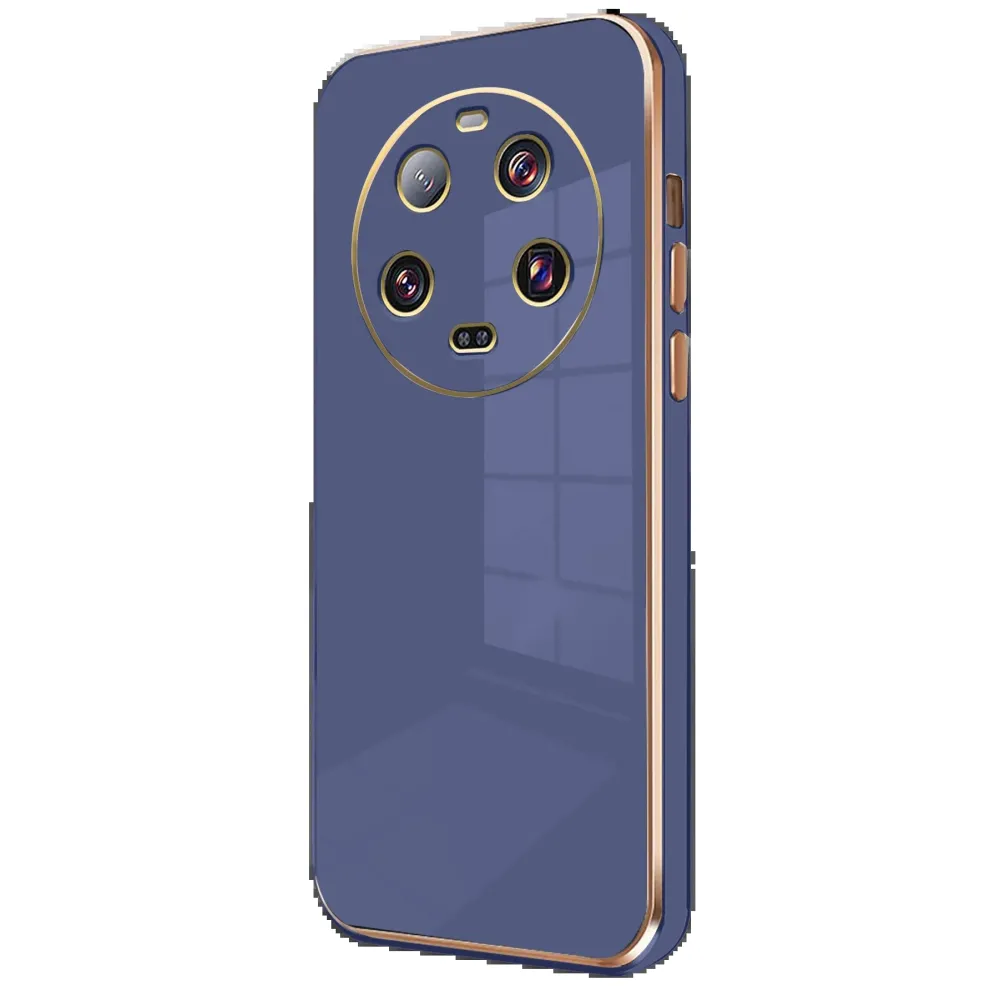 Newface Xiaomi Mi 14 Ultra Kılıf Volet Silikon - Mavi