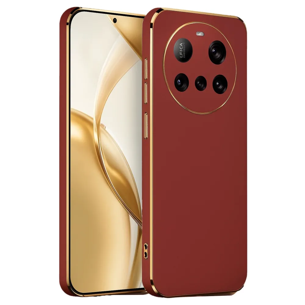 Newface Xiaomi Mi 15 Ultra Kılıf Volet Silikon - Kırmızı