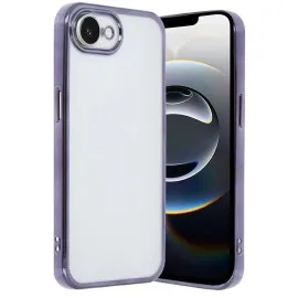Newface Iphone 16E Kılıf Razer Lensli Silikon - Mor