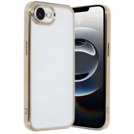 Newface Iphone 16E Kılıf Razer Lensli Silikon - Gold
