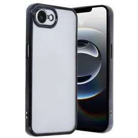Newface Iphone 16E Kılıf Razer Lensli Silikon - Siyah