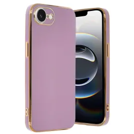 Newface Iphone 16E Kılıf Volet Silikon - Mor