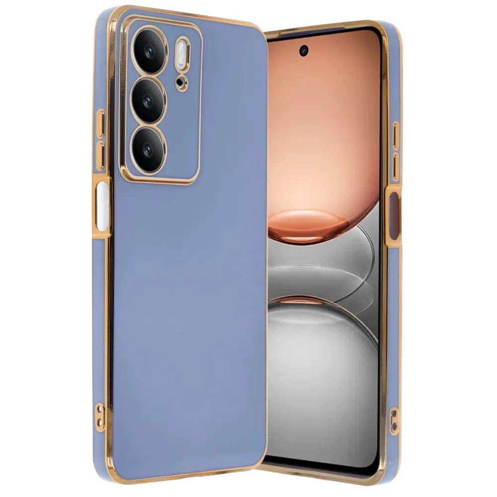 Newface Realme C75 4G Kılıf Volet Silikon - Mavi