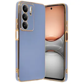 Newface Realme C75 4G Kılıf Volet Silikon - Mavi