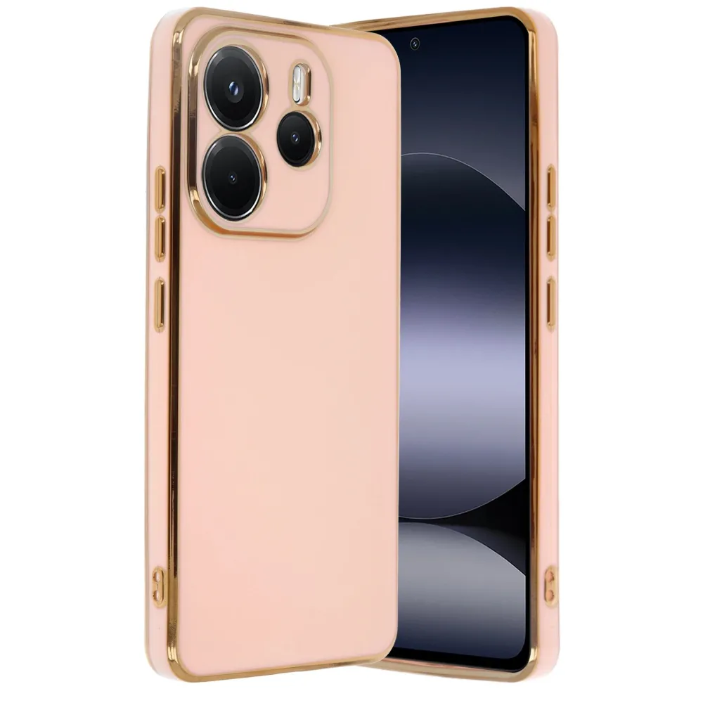 Newface Xiaomi Redmi Note 14 4G Kılıf Volet Silikon - Pembe