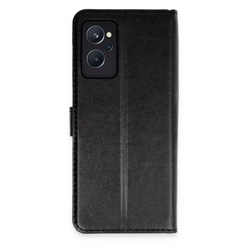 Newface Realme 9I Trend S Plus Kapaklı Kılıf - Siyah