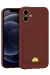 Newface Iphone 11 Kılıf Kelvin Kartvizitli Silikon - Bordo