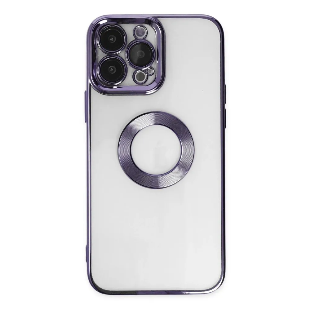 Newface Iphone 14 Pro Max Kılıf Slot Silikon - Mor