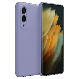 Newface Samsung Galaxy S25 Edge First Silikon - Lila