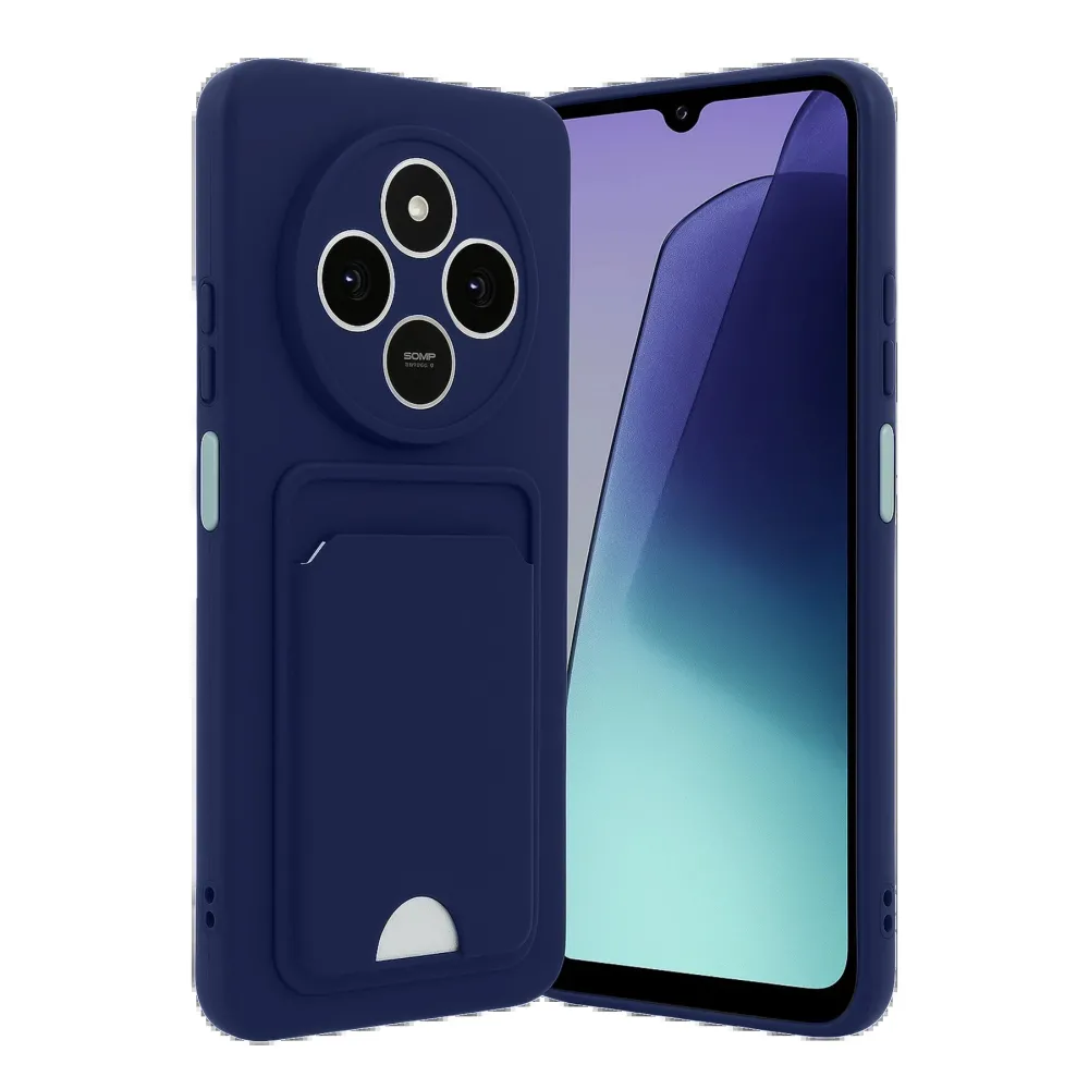 Newface Xiaomi Redmi 14C Kelvin Kartvizitli Silikon - Lacivert