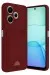Newface Xiaomi Redmi 13 4G Kılıf Kelvin Kartvizitli Silikon - Bordo