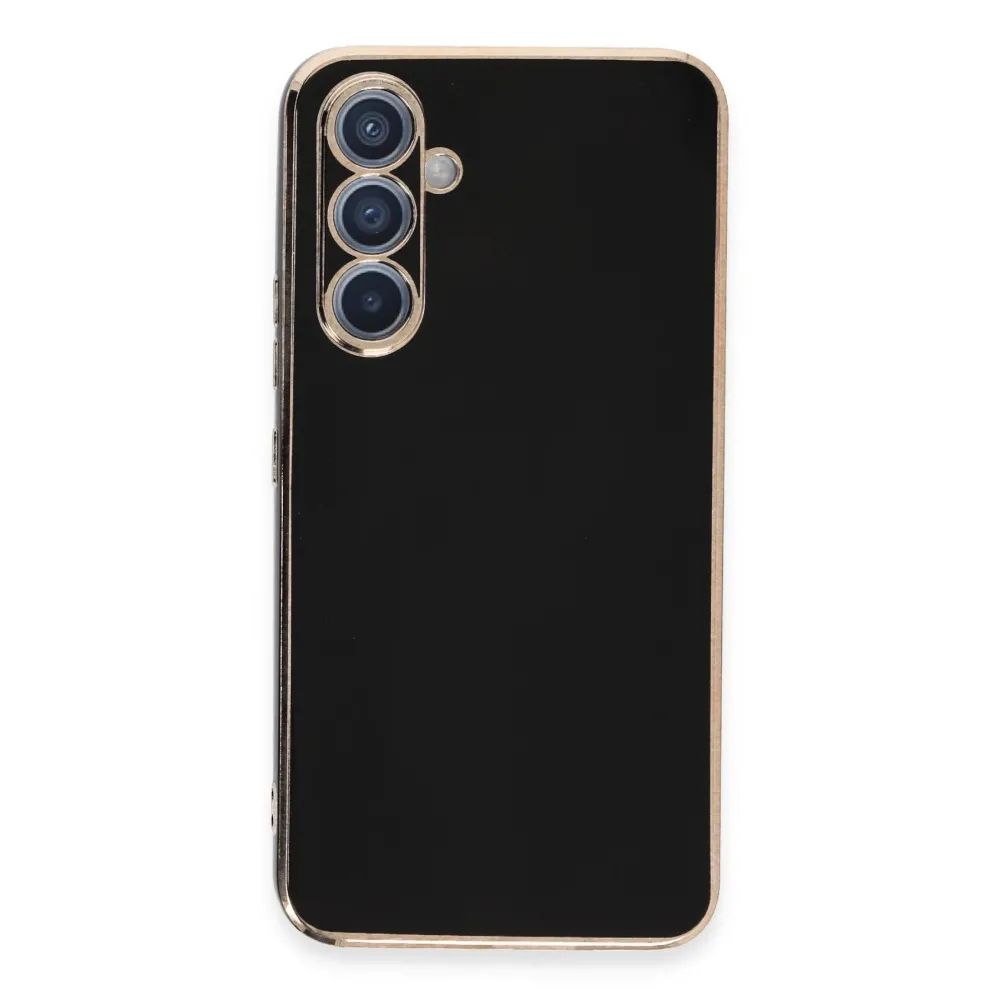 Newface Samsung Galaxy A54 5G Kılıf Volet Silikon - Siyah