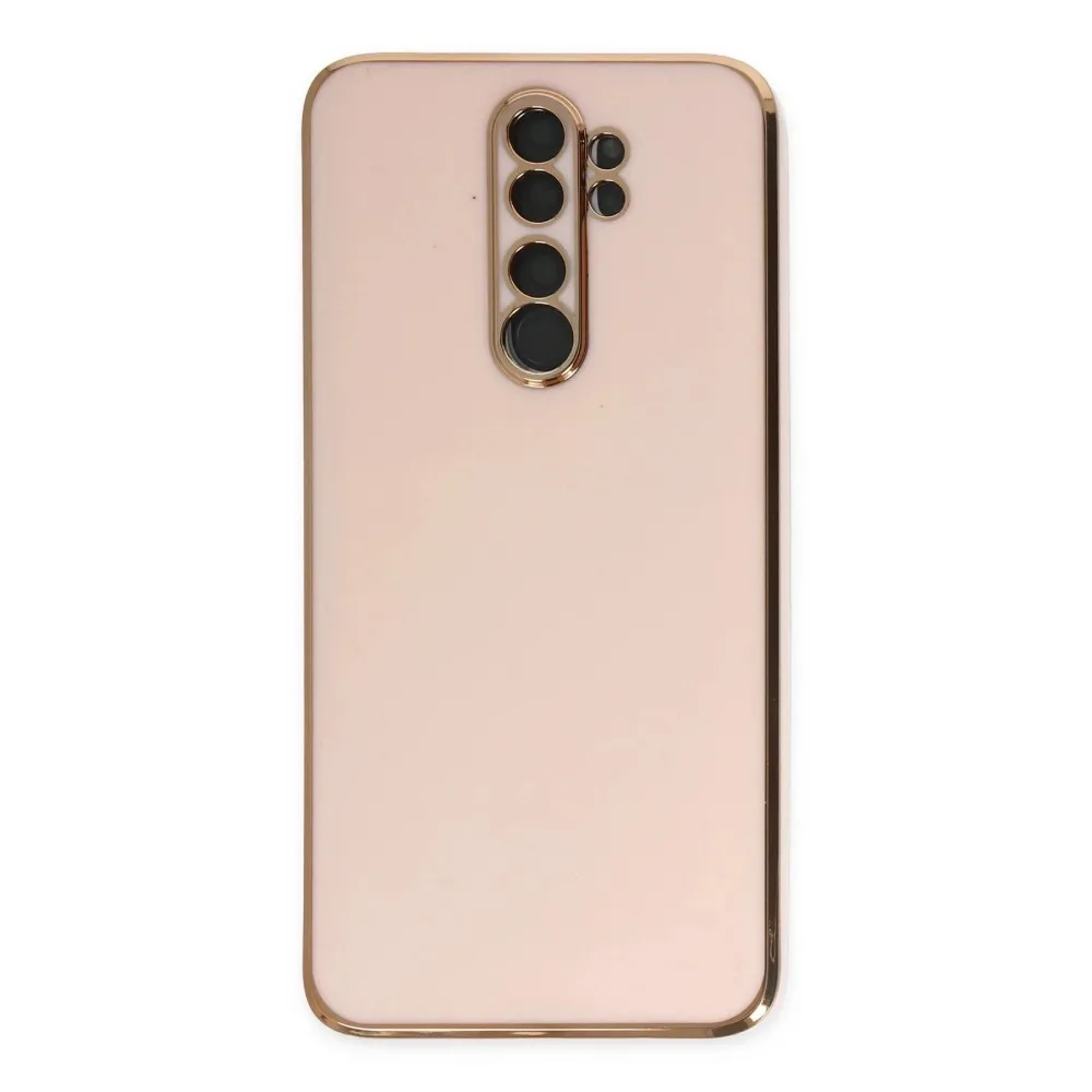 Newface Xiaomi Redmi Note 8 Pro Kılıf Volet Silikon - Pembe