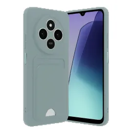 Newface Xiaomi Redmi 14C Kelvin Kartvizitli Silikon - Açık Yeşil