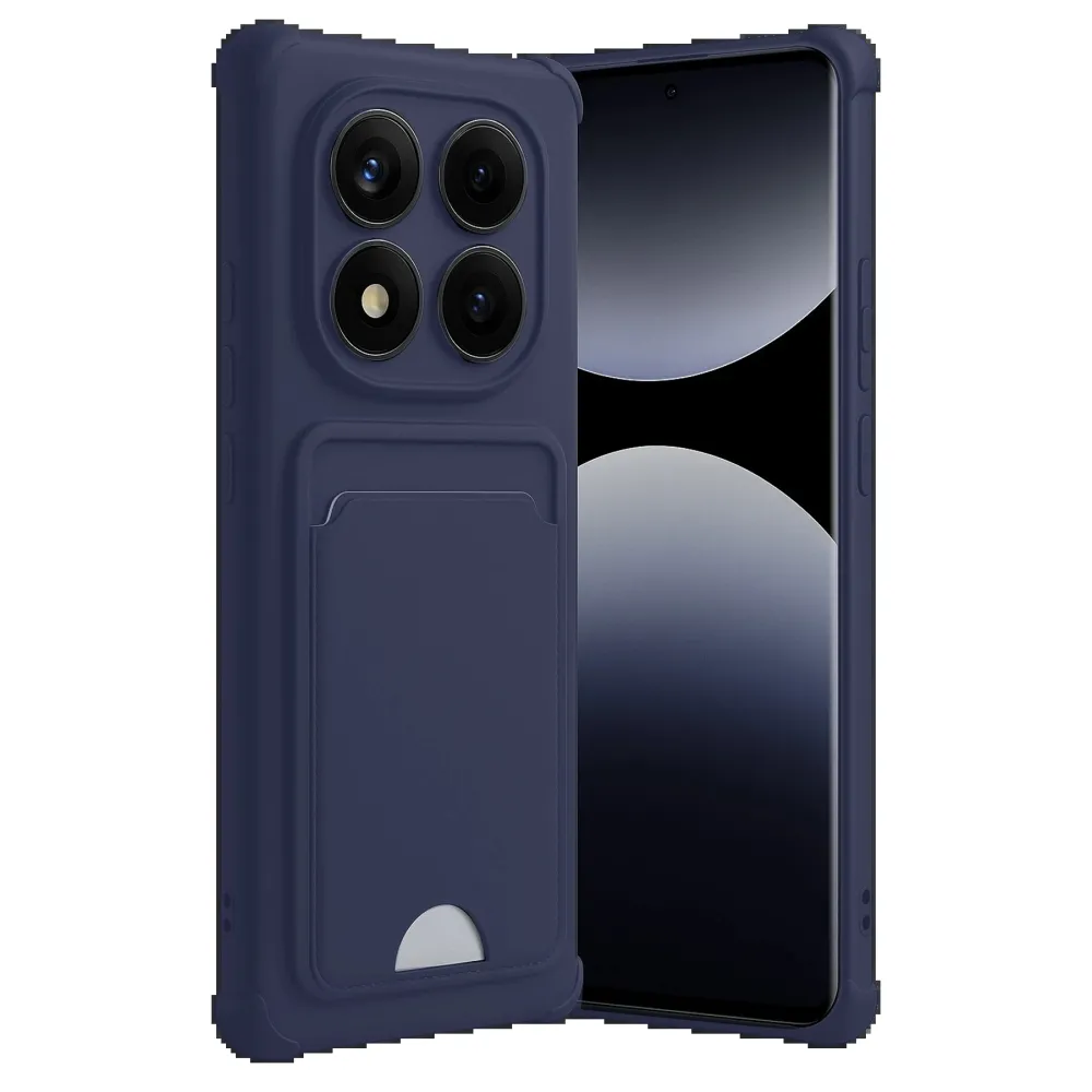 Newface Xiaomi Redmi Note 14 Pro 4G Kelvin Kartvizitli Silikon - Lacivert