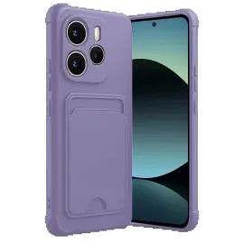 Newface Xiaomi Redmi Note 14 4G Kelvin Kartvizitli Silikon - Lila