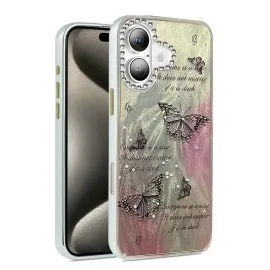 Newface Iphone 16 Kılıf Blade Aynalı Desenli Kapak - Desen 6