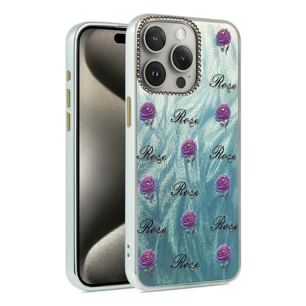 Newface Iphone 14 Pro Kılıf Blade Aynalı Desenli Kapak - Desen 9