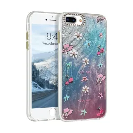 Newface Iphone 7 Plus Kılıf Blade Aynalı Desenli Kapak - Desen 4