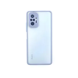 Newface Xiaomi Redmi Note 10 Pro Kılıf Montreal Silikon Kapak - Gri