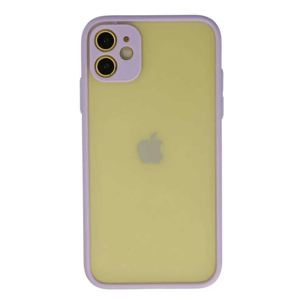 Newface Iphone 11 Kılıf Montreal Silikon Kapak - Mor