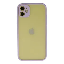 Newface Iphone 11 Kılıf Montreal Silikon Kapak - Mor