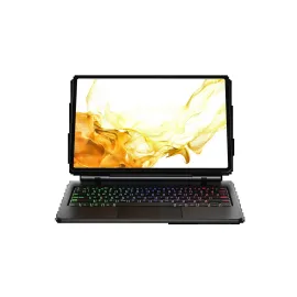 Newface Samsung Galaxy T737 Tab S7 FE 12.4 Kılıf Eternal Ledli Klavyeli Tablet Kılıfı - Siyah