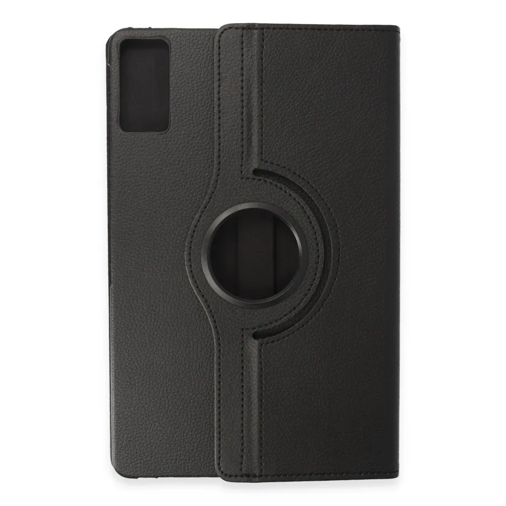 Newface Xiaomi Redmi Pad SE Kılıf 360 Tablet Deri Kılıf - Siyah