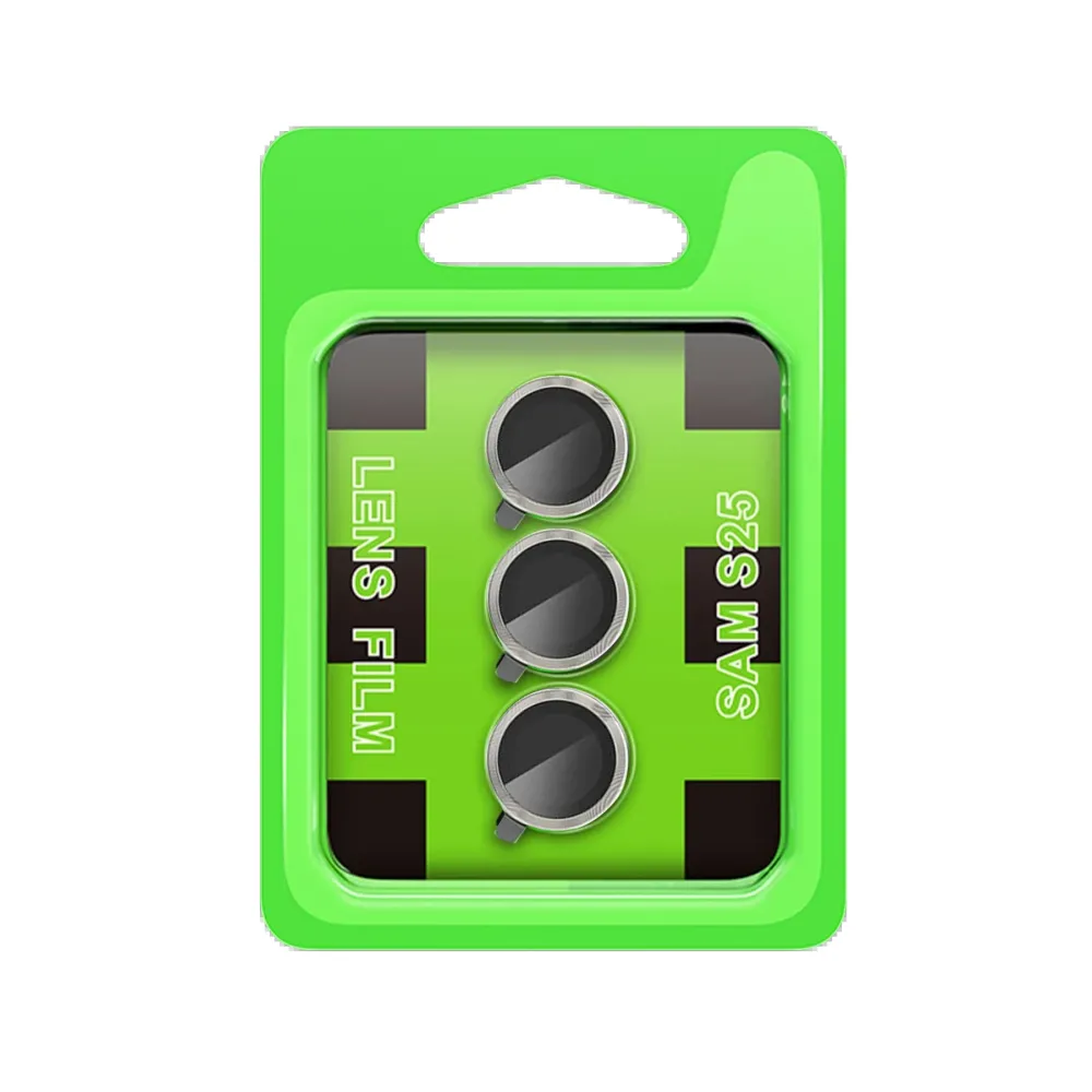 Newface Samsung Galaxy S25 Plus Raze Metal Kamera Lens - Natural Grey