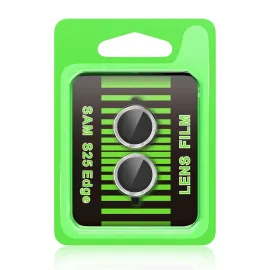 Newface Samsung Galaxy S25 Edge Raze Metal Kamera Lens - Gümüş