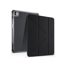 Newface Ipad Air 13 (2024) Kılıf Kalemlikli Mars Tablet Kılıfı - Siyah