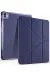 Newface Ipad Air 13 (2024) Kılıf Kalemlikli Mars Tablet Kılıfı - Lacivert