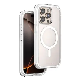 Onegif Apple Iphone 15 Pro Max Hulk Magsafe Kapak - Beyaz