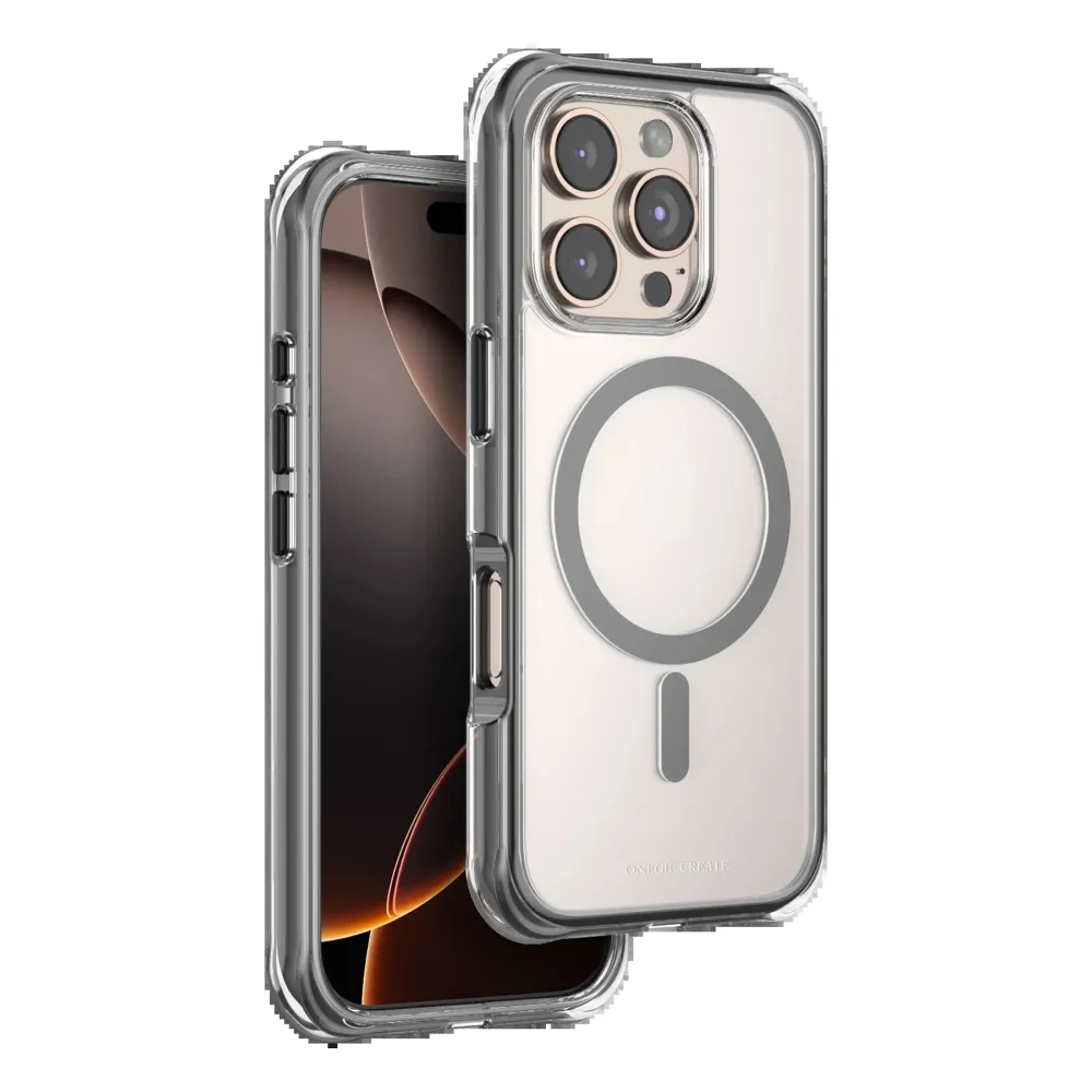 Onegif Apple Iphone 16 Pro Hulk Magsafe Kapak - Siyah