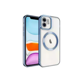 Newface Iphone 12 Kılıf Kross Magneticsafe Kapak - Sierra Blue