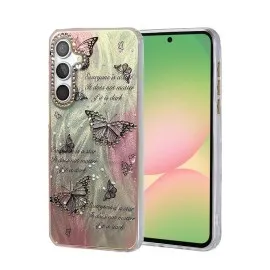 Newface Samsung Galaxy A56 Kılıf Blade Aynalı Desenli Kapak - Desen 6