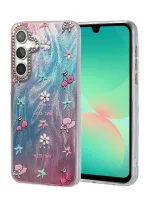 Newface Samsung Galaxy A26 Kılıf Blade Aynalı Desenli Kapak - Desen 4