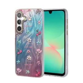 Newface Samsung Galaxy A26 Kılıf Blade Aynalı Desenli Kapak - Desen 4