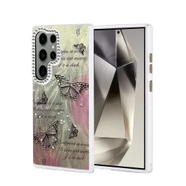 Newface Samsung Galaxy S23 Ultra Kılıf Blade Aynalı Desenli Kapak - Desen 6