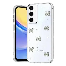 Newface Samsung Galaxy S23 FE Fiyonk Desenli Kapak - Desen 9