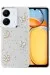 Newface Xiaomi Redmi 13C Fiyonk Desenli Kapak - Desen 10