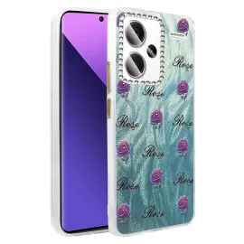 Newface Xiaomi Redmi Note 13 Pro Plus Kılıf Blade Aynalı Desenli Kapak - Desen 9