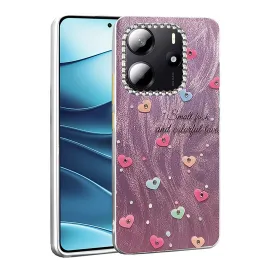 Newface Xiaomi Redmi Note 14 4G Kılıf Blade Aynalı Desenli Kapak - Desen 8