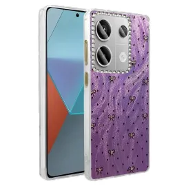 Newface Xiaomi Redmi Note 13 Pro 4G Kılıf Blade Aynalı Desenli Kapak - Desen 2